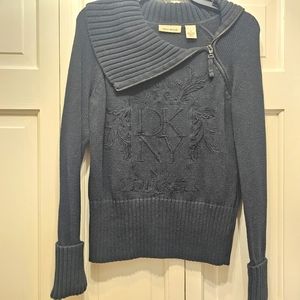 DKNY Women's Black Sweater Sz M